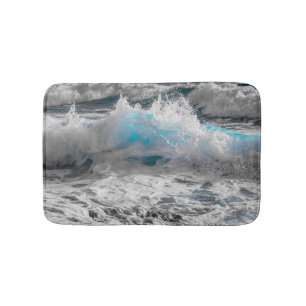 Tapete De Banheiro Espuma-Espuma-Bath Mat