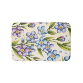 Tapete De Banheiro Esqueça as flores não no creme