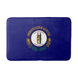 Tapete De Banheiro Estado do Kentucky Flag Design