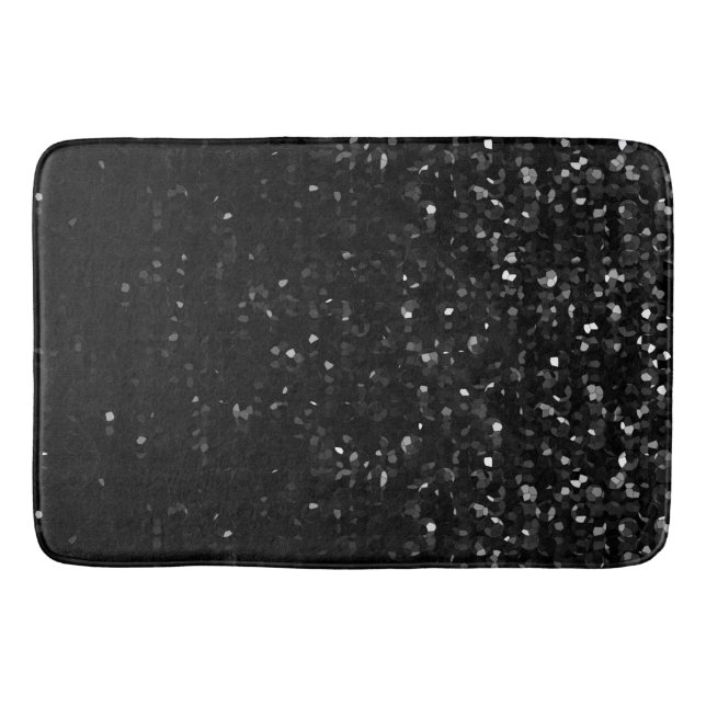 Tapete De Banheiro Esteira de banho Bling de cristal Strass (Frente)