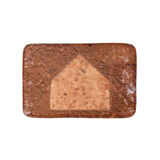 Tapete De Banheiro Esteira de banho da placa Home (frente)