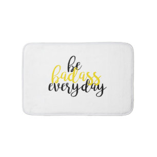 Tapete De Banheiro Esteira de banho de Badass