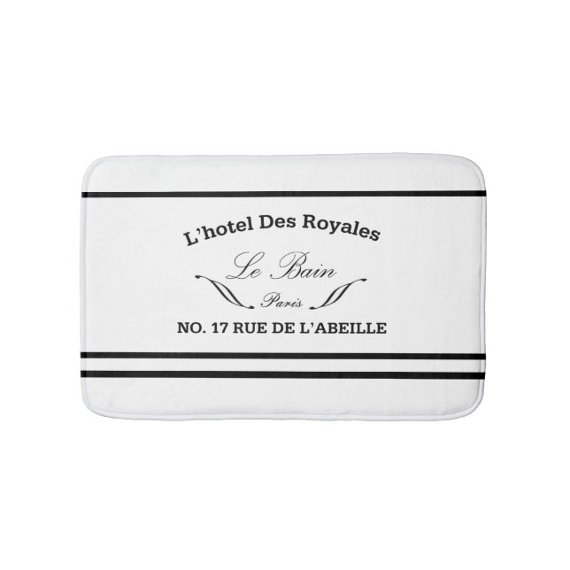 Tapete De Banheiro Esteira de Le Bain Banheiro (frente)