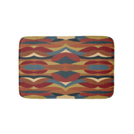 Tapete De Banheiro Estilo de Vidro Geométrico Opaco Abstrato