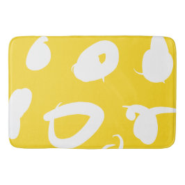 Tapete De Banheiro Estilo gráfico design Bath Mat