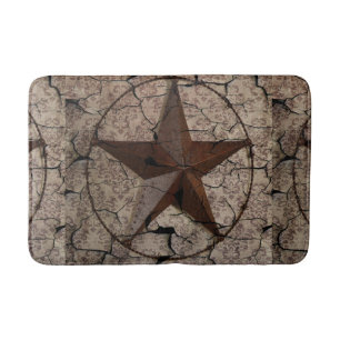 Tapete De Banheiro Estrela Primitiva do Texas no Oeste Russo