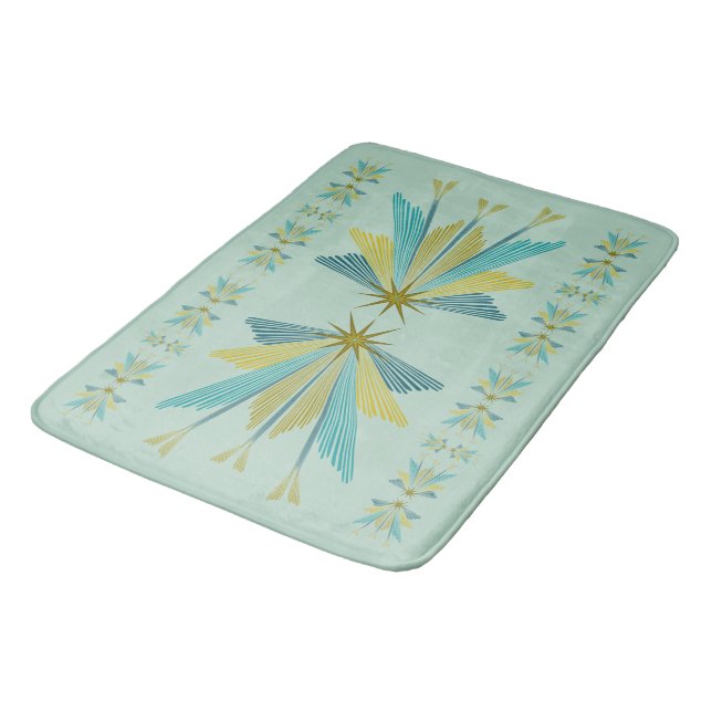 Tapete De Banheiro Estrelas de Fada Pistachio Bath Mat (Angulado)