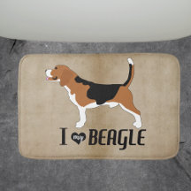 Eu Amo a minha Beagle Rustic