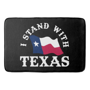 Tapete De Banheiro Eu Fico Com o Texas
