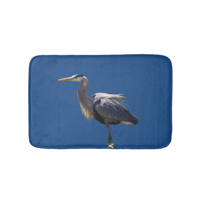 Tapete De Banheiro Excelente Blue Heron Bath Mats (frente)