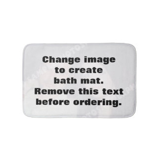 Tapete De Banheiro Faça sua própria foto personalizada