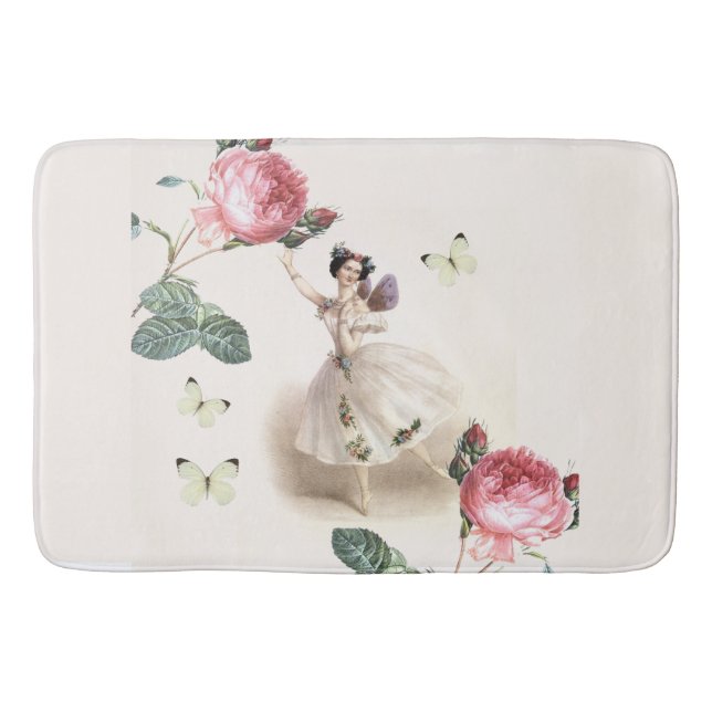 Tapete De Banheiro Fada Ballerina (Frente)