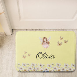 Tapete De Banheiro Fairy Cute Garden Encantado Nome Personalizado Bat