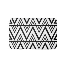Faixa Chevron Black and White Chevron Stripe
