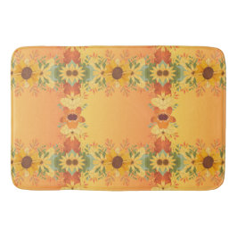 Tapete De Banheiro Fall Pumpkin Spice Halloween Ação de Graças