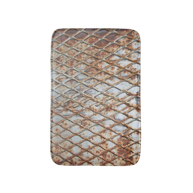Tapete De Banheiro Falln Rusty Grate (Frente Vertical)