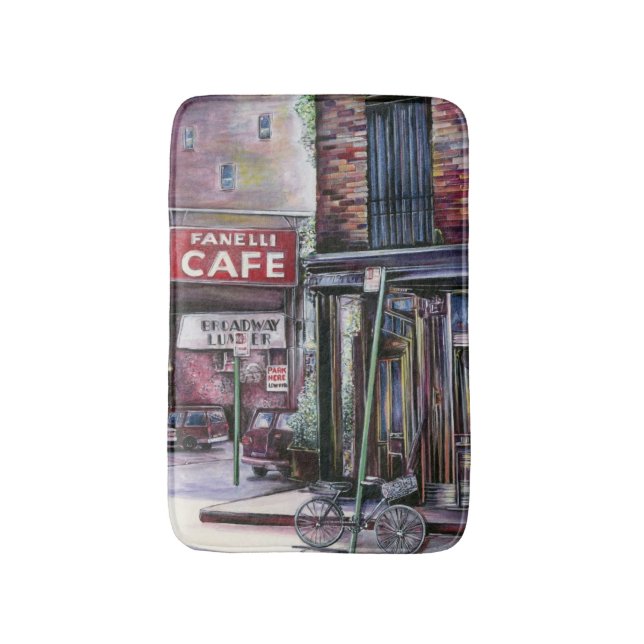 Tapete De Banheiro Fanelli Charm, Nova Iorque (Frente Vertical)