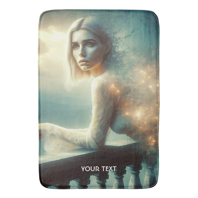 Tapete De Banheiro Fantasia, Bonita Noite, Tristeza (Frente Vertical)