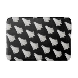 Tapete De Banheiro Fantasma Engraçado Do Passado De Halloween