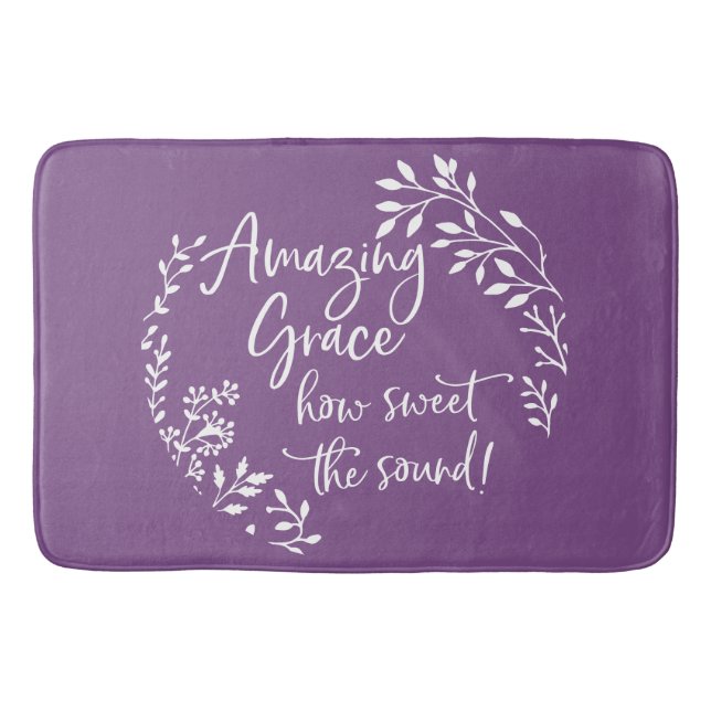 Tapete De Banheiro Fantástico Grace Bath Mat (Frente)