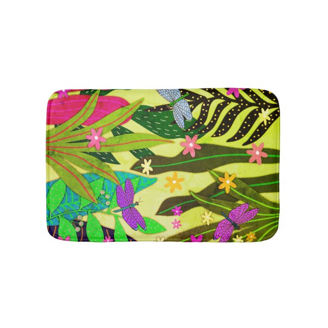 Tapete De Banheiro Fantasy Botânica Impressão #13 1974 (frente)