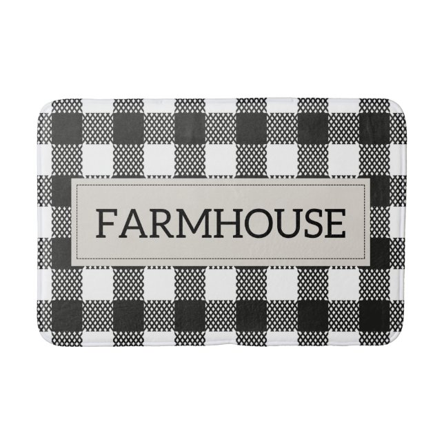 Tapete De Banheiro Farmhouse Bath Mat (Frente)