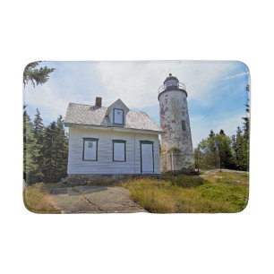 Tapete De Banheiro Farol da ilha de padeiro, Maine