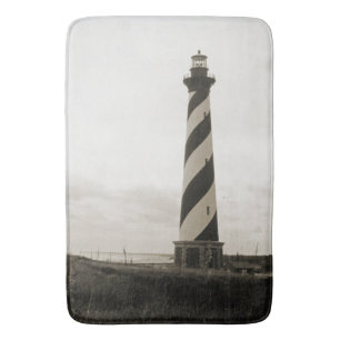 Tapete De Banheiro Farol do Cabo Hatteras