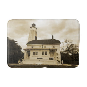Tapete De Banheiro Farol Sandy Hook