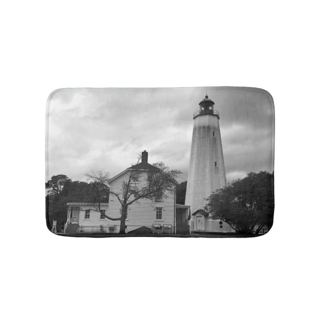 Tapete De Banheiro Farol Sandy Hook (frente)
