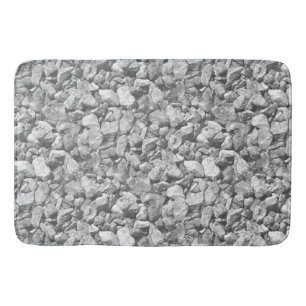 Tapete De Banheiro Faux Gravel