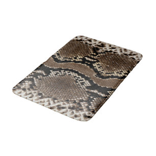 Tapete De Banheiro Faux Rock Python Cobra Skin