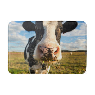 Tapete De Banheiro Fazendas Mastigação De Vaca Holstein