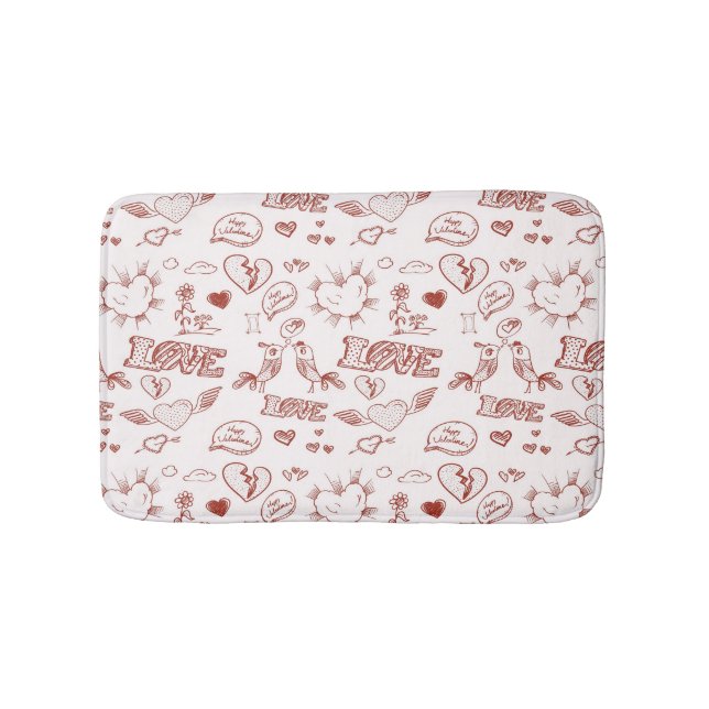 Tapete De Banheiro Feliz dia dos namorados (frente)