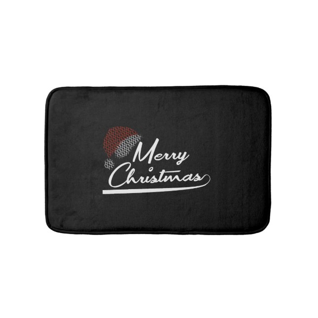 Tapete De Banheiro Feliz Natal Presente Papai Noel (frente)