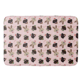 Tapete De Banheiro Feliz Pawlidays Labrador Retriever Cães