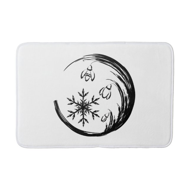 Tapete De Banheiro Festa de inverno (Frente)