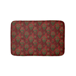 Tapete De Banheiro Festive Damask 