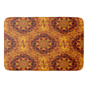 Tapete De Banheiro Fiery Suns...