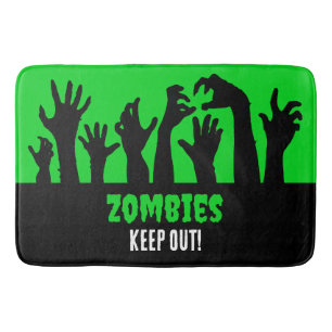 Tapete De Banheiro Filme de horror do Zombie Halloween