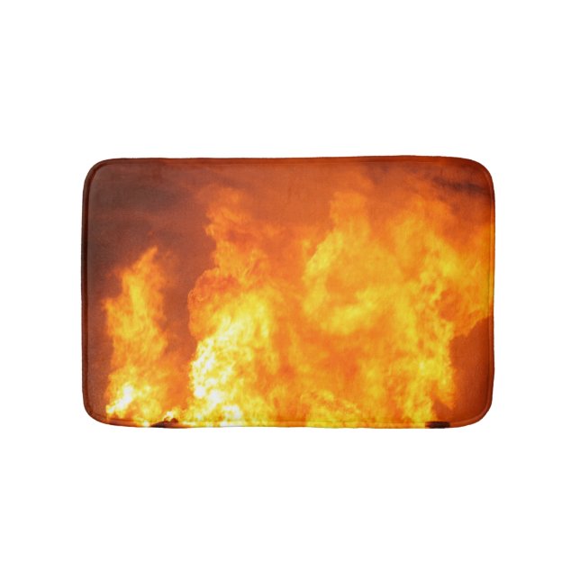 Tapete De Banheiro Fire Bath Mat (frente)