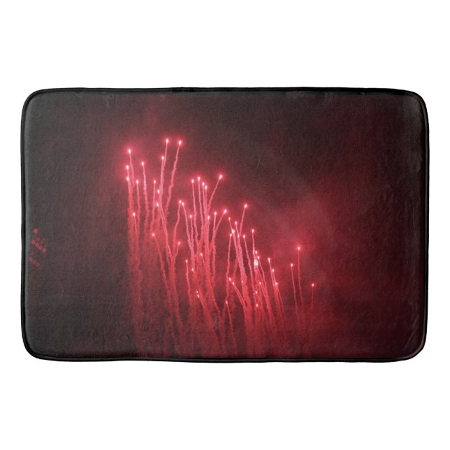 Tapete De Banheiro Fireworks Bath Mat (Frente)