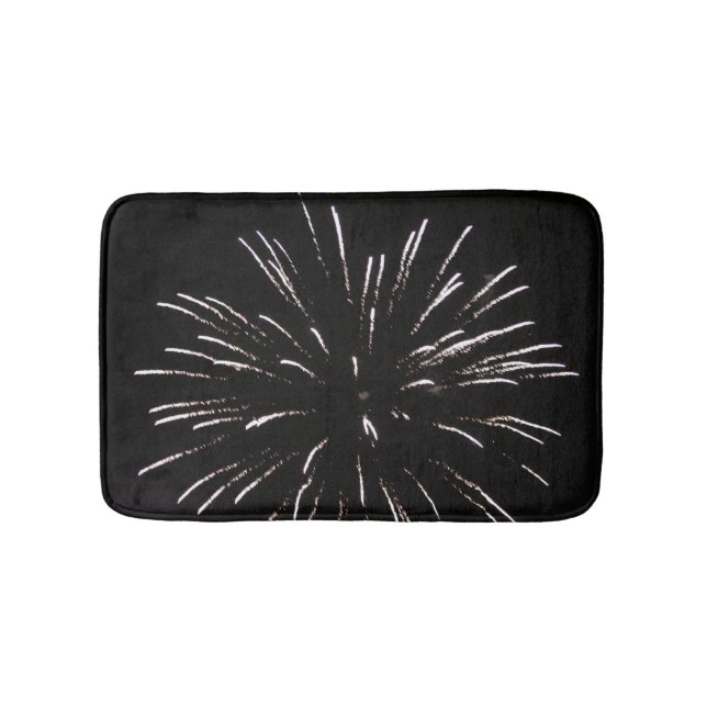 Tapete De Banheiro Fireworks Bath Mat (frente)