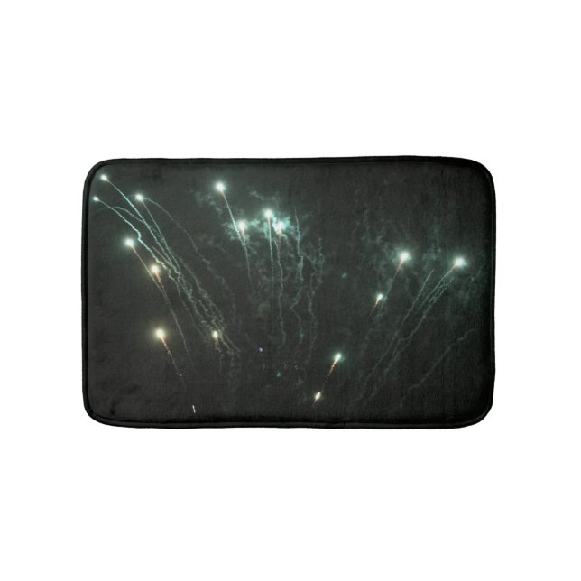 Tapete De Banheiro Fireworks Bath Mat (frente)