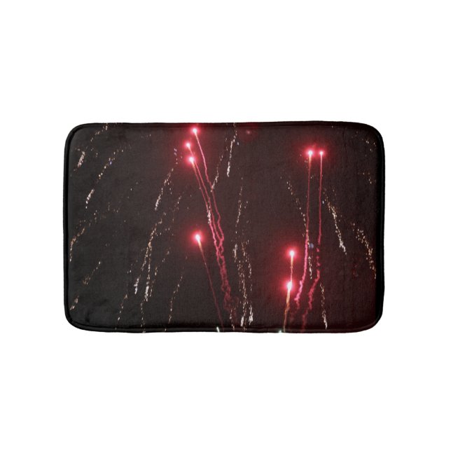 Tapete De Banheiro Fireworks Bath Mat (frente)