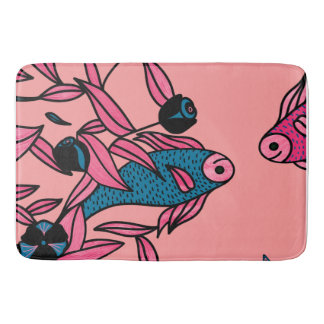 Tapete De Banheiro Fish Bath Mat