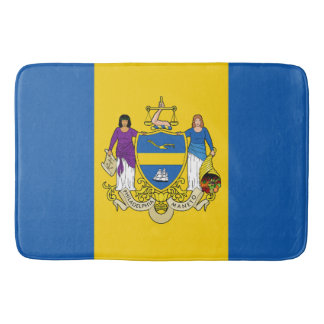 Tapete De Banheiro Flag of Philadelphia, Pennsylvania