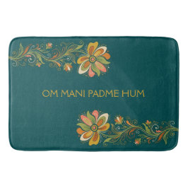 Tapete De Banheiro Flaire Floral Retro Gavinhas Borda 1 + seu texto