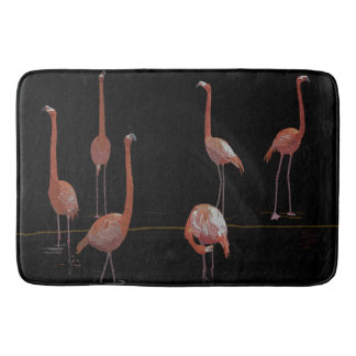 Tapete De Banheiro Flamingo