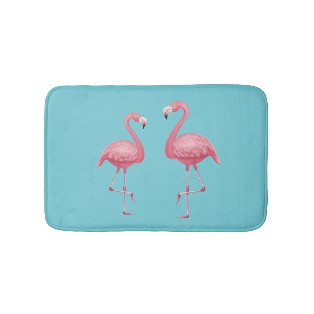 Tapete De Banheiro Flamingo Bath Mat (frente)